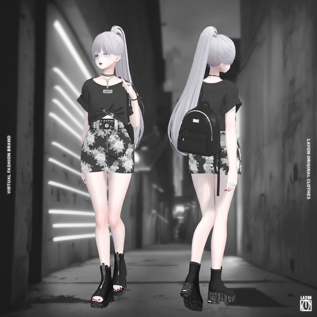 【3D】ENERGICO (森羅/マヌカ/ラシューシャ/萌/桔梗/Lapwing/Sio対応) #LAYON服 #LAYONコーデ