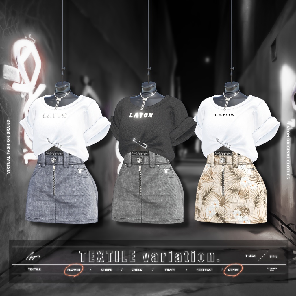 【3D】ENERGICO (森羅/マヌカ/ラシューシャ/萌/桔梗/Lapwing/Sio対応) #LAYON服 #LAYONコーデ