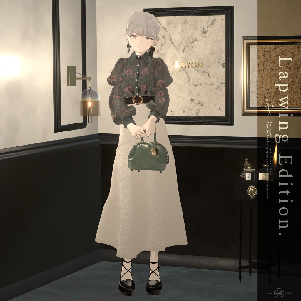 【3D】Noble Liberty (森羅/マヌカ/ラシューシャ/萌/桔梗/Lapwing/セレスティア/Sio対応) #LAYON服 #LAYONコーデ