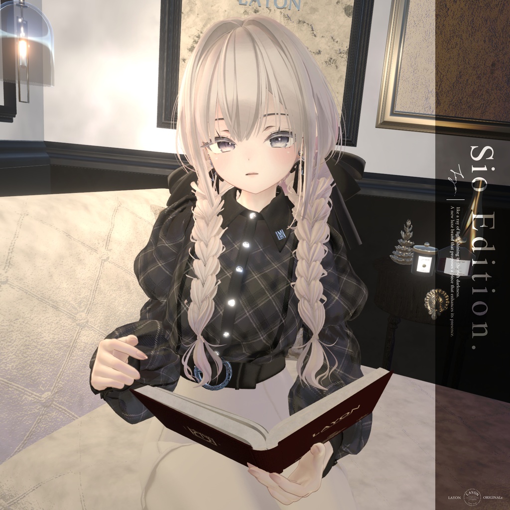 【3D】Noble Liberty (森羅/マヌカ/ラシューシャ/萌/桔梗/Lapwing/セレスティア/Sio対応) #LAYON服 #LAYONコーデ