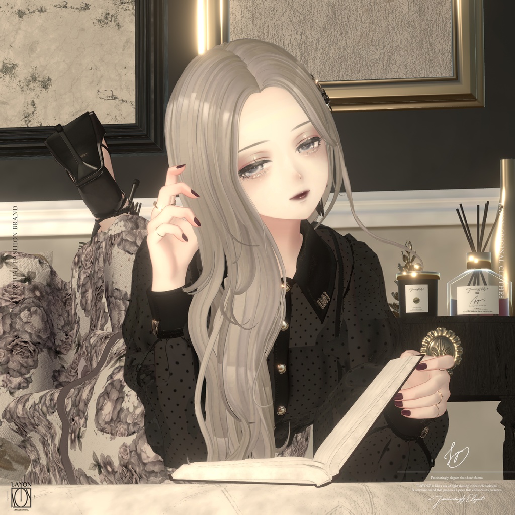 【3D】Noble Liberty (森羅/マヌカ/ラシューシャ/萌/桔梗/Lapwing/セレスティア/Sio対応) #LAYON服 #LAYONコーデ