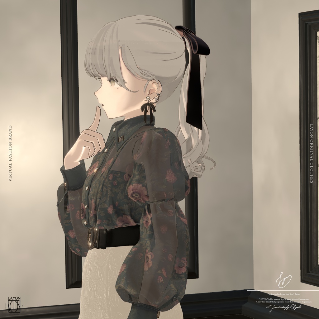 【3D】Noble Liberty (森羅/マヌカ/ラシューシャ/萌/桔梗/Lapwing/セレスティア/Sio対応) #LAYON服 #LAYONコーデ
