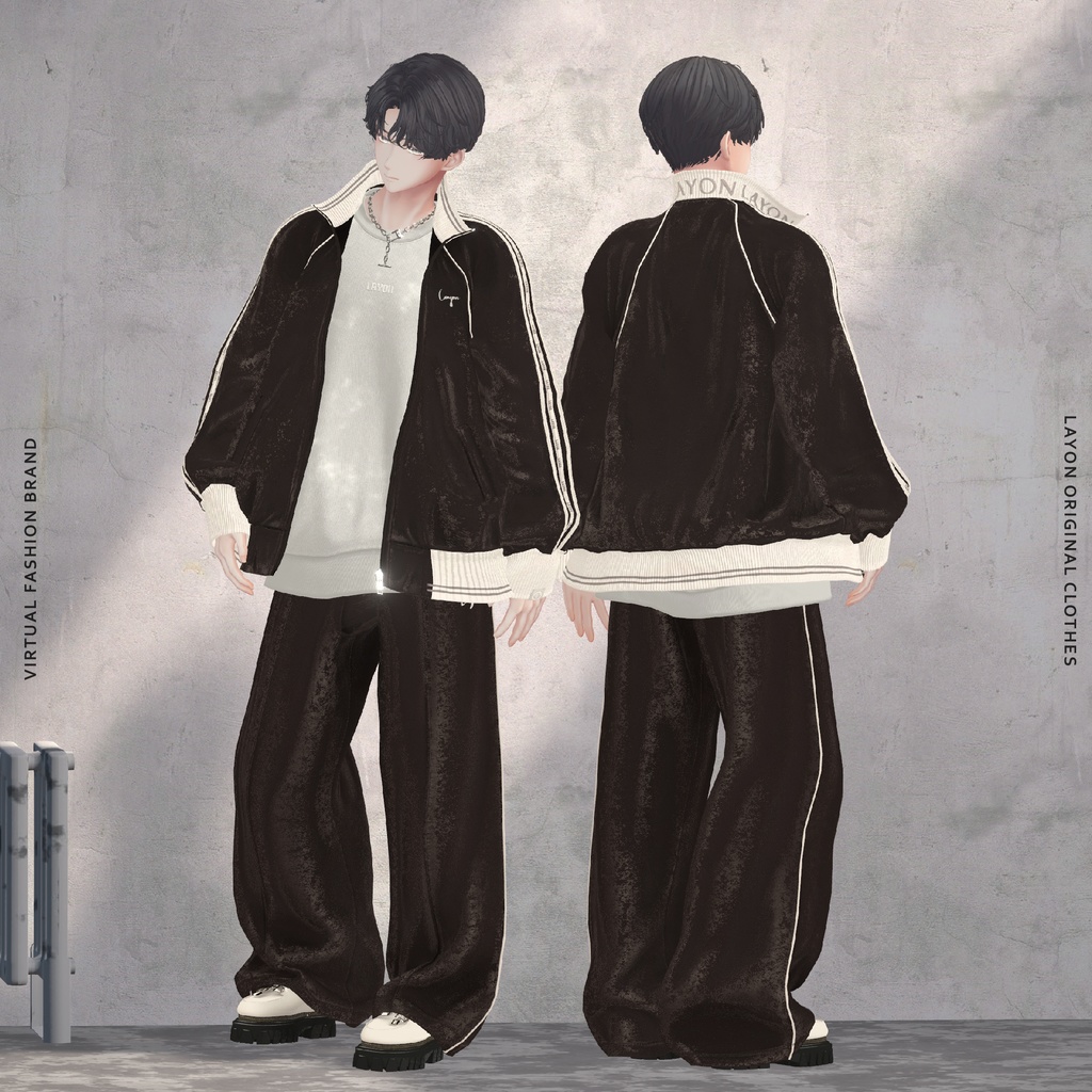 【3D】Enchant Bloke (森羅/しなの/愛莉/マヌカ/ラシューシャ/萌/桔梗/Lapwing/セレスティア/Sio/水瀬/狛乃対応) #LAYON服 #LAYONコーデ