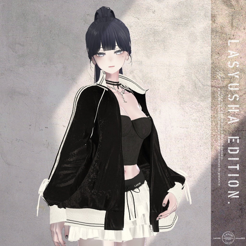 【3D】Enchant Bloke (森羅/しなの/愛莉/マヌカ/ラシューシャ/萌/桔梗/Lapwing/セレスティア/Sio/水瀬/狛乃対応) #LAYON服 #LAYONコーデ