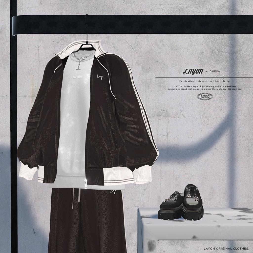 【3D】Enchant Bloke (森羅/しなの/愛莉/マヌカ/ラシューシャ/萌/桔梗/Lapwing/セレスティア/Sio/水瀬/狛乃対応) #LAYON服 #LAYONコーデ