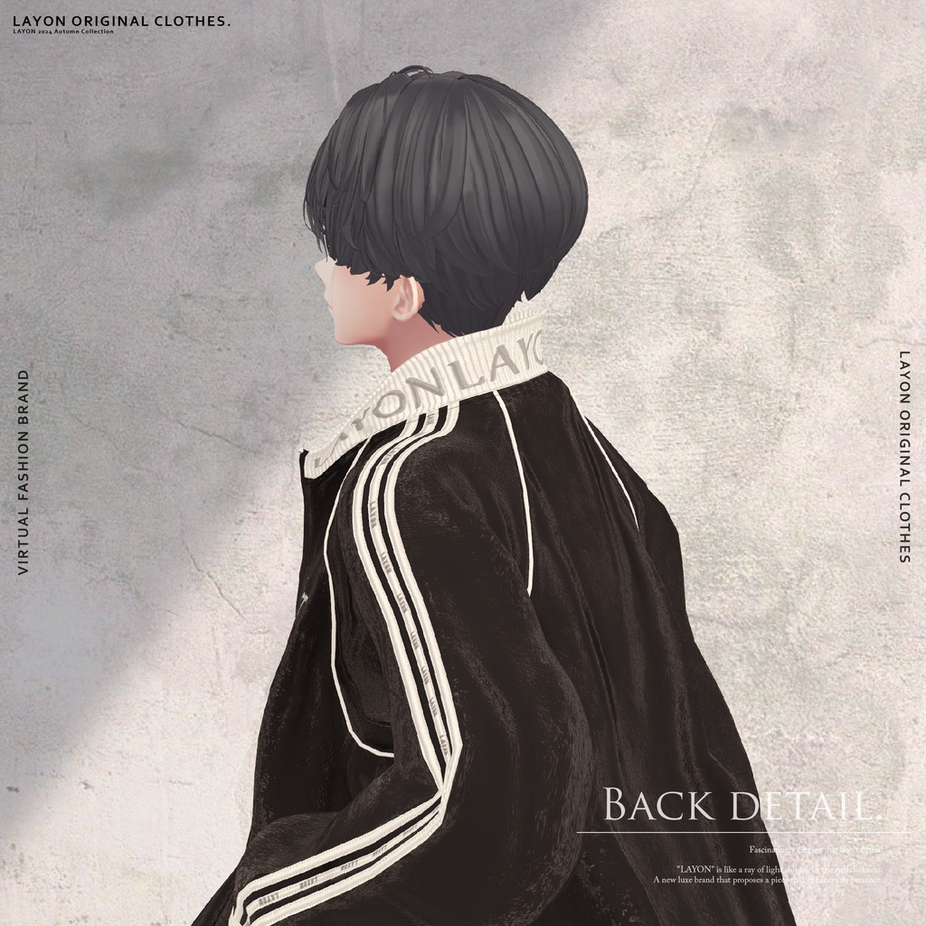 【3D】Enchant Bloke (森羅/しなの/愛莉/マヌカ/ラシューシャ/萌/桔梗/Lapwing/セレスティア/Sio/水瀬/狛乃対応) #LAYON服 #LAYONコーデ