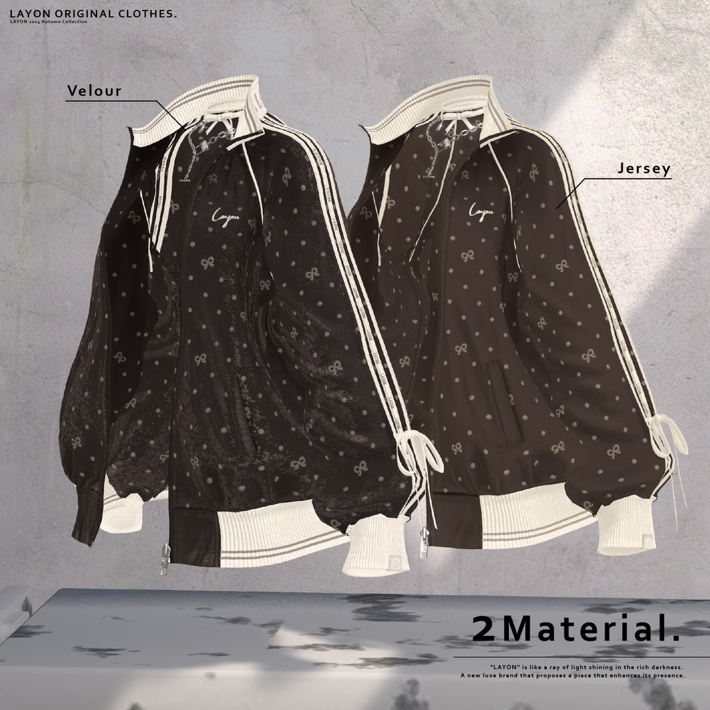 【3D】Enchant Bloke (森羅/しなの/愛莉/マヌカ/ラシューシャ/萌/桔梗/Lapwing/セレスティア/Sio/水瀬/狛乃対応) #LAYON服 #LAYONコーデ