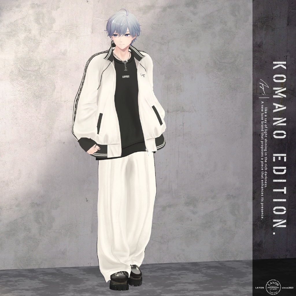 【3D】Enchant Bloke (森羅/しなの/愛莉/マヌカ/ラシューシャ/萌/桔梗/Lapwing/セレスティア/Sio/水瀬/狛乃対応) #LAYON服 #LAYONコーデ