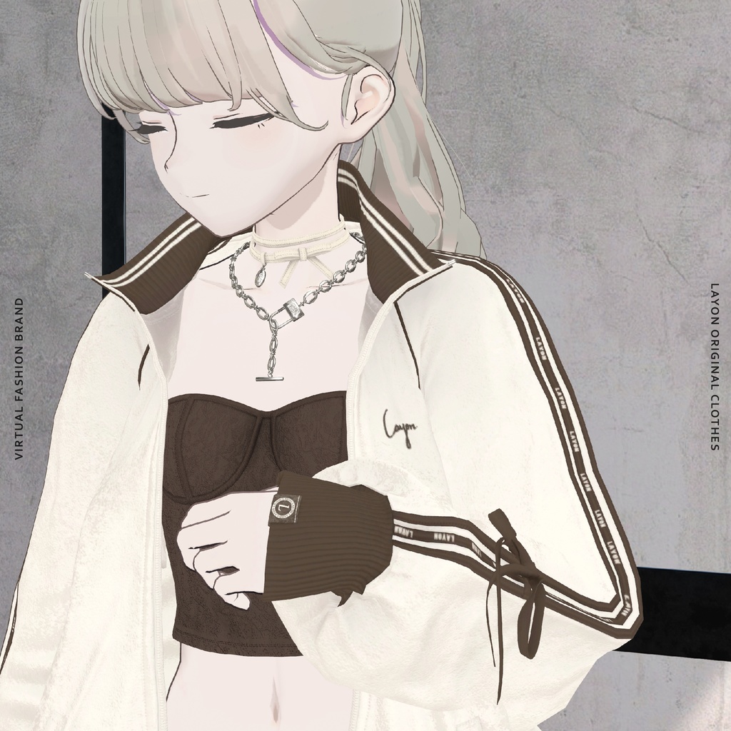 【3D】Enchant Bloke (森羅/しなの/愛莉/マヌカ/ラシューシャ/萌/桔梗/Lapwing/セレスティア/Sio/水瀬/狛乃対応) #LAYON服 #LAYONコーデ