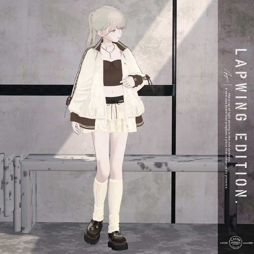 【3D】Enchant Bloke (森羅/しなの/愛莉/マヌカ/ラシューシャ/萌/桔梗/Lapwing/セレスティア/Sio/水瀬/狛乃対応) #LAYON服 #LAYONコーデ