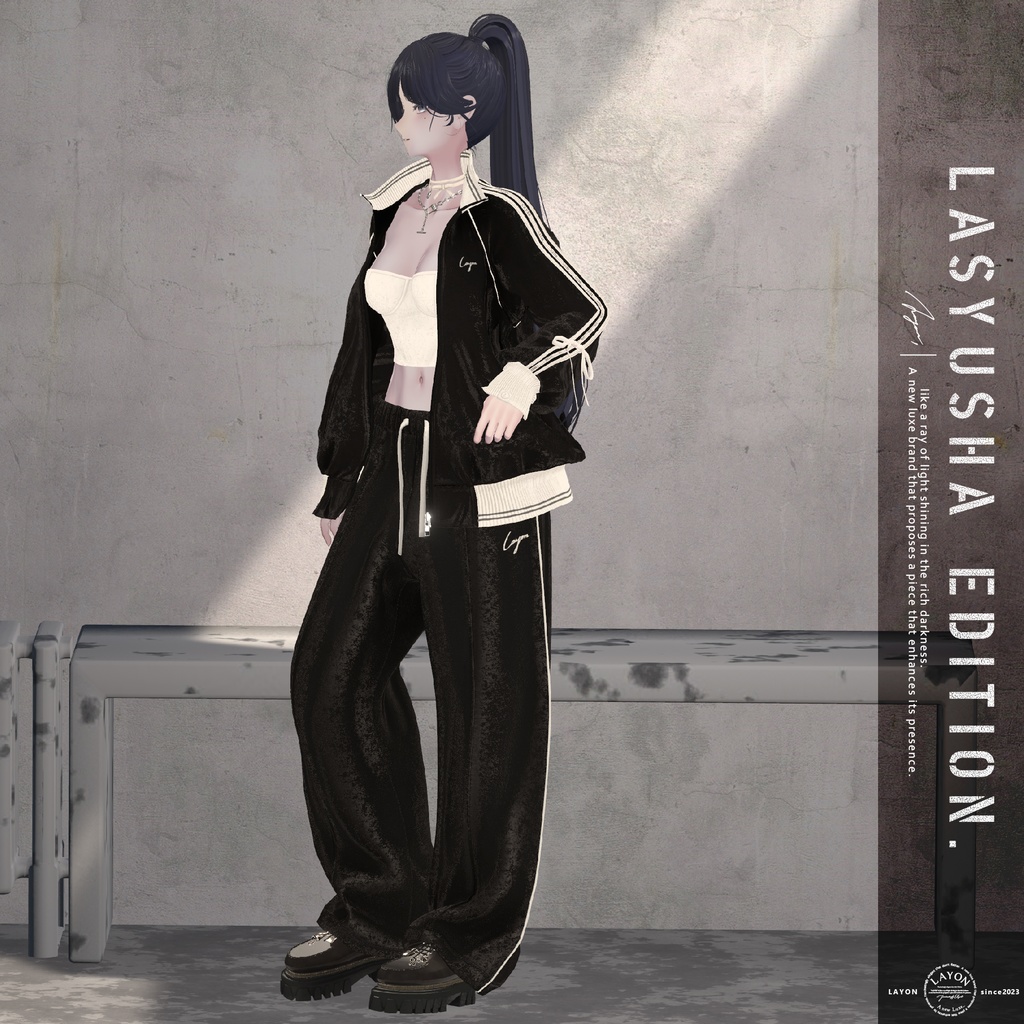 【3D】Enchant Bloke -Pants-(森羅/しなの/愛莉/マヌカ/ラシューシャ/萌/桔梗/Lapwing/セレスティア/Sioセミ対応) #LAYON服 #LAYONコーデ