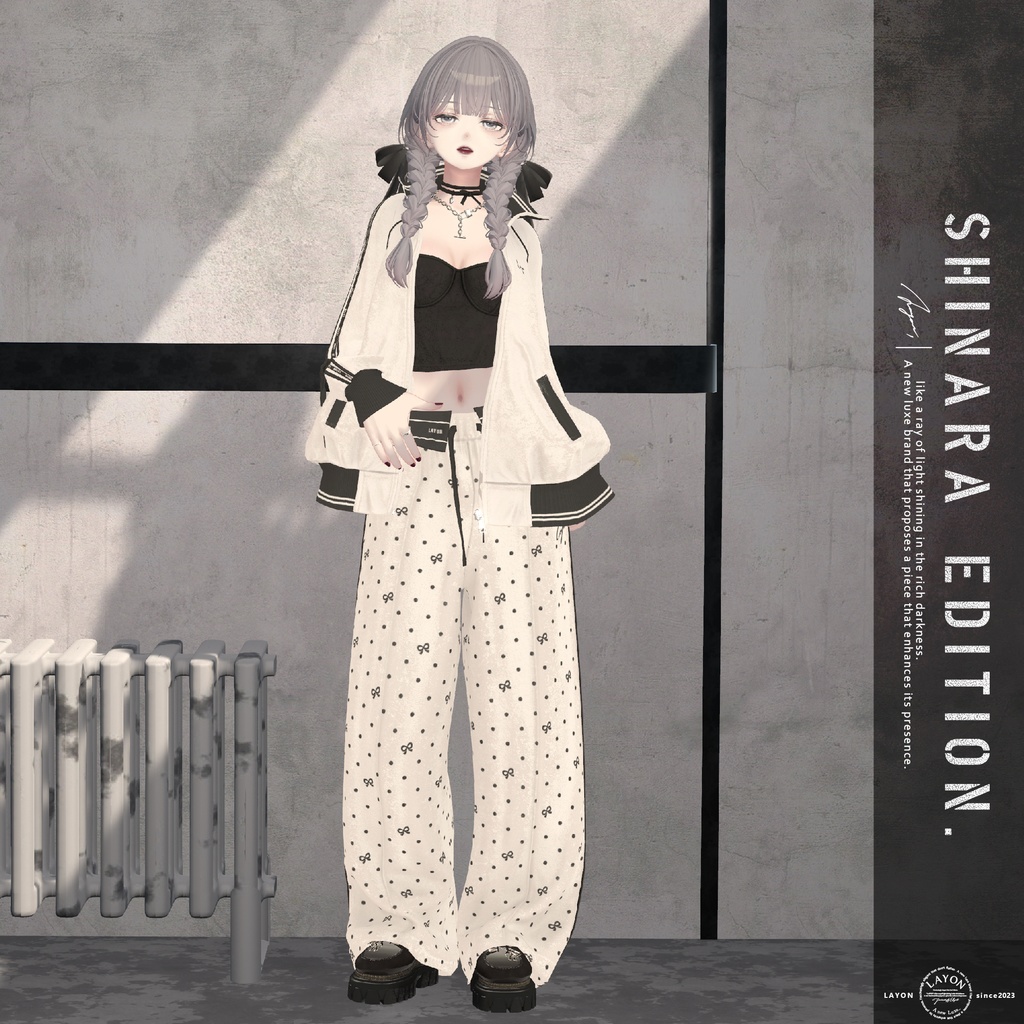 【3D】Enchant Bloke -Pants-(森羅/しなの/愛莉/マヌカ/ラシューシャ/萌/桔梗/Lapwing/セレスティア/Sioセミ対応) #LAYON服 #LAYONコーデ