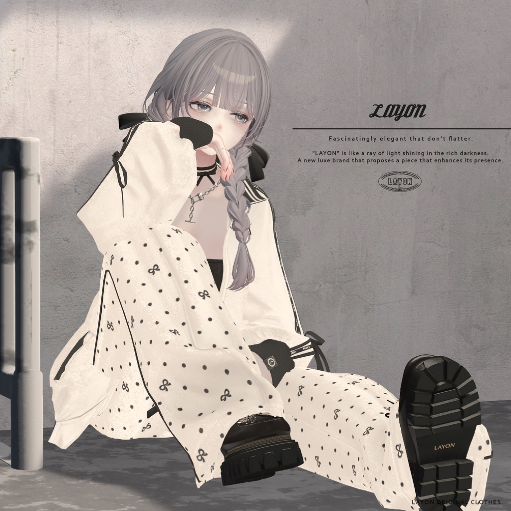 【3D】Enchant Bloke -Pants-(森羅/しなの/愛莉/マヌカ/ラシューシャ/萌/桔梗/Lapwing/セレスティア/Sioセミ対応) #LAYON服 #LAYONコーデ