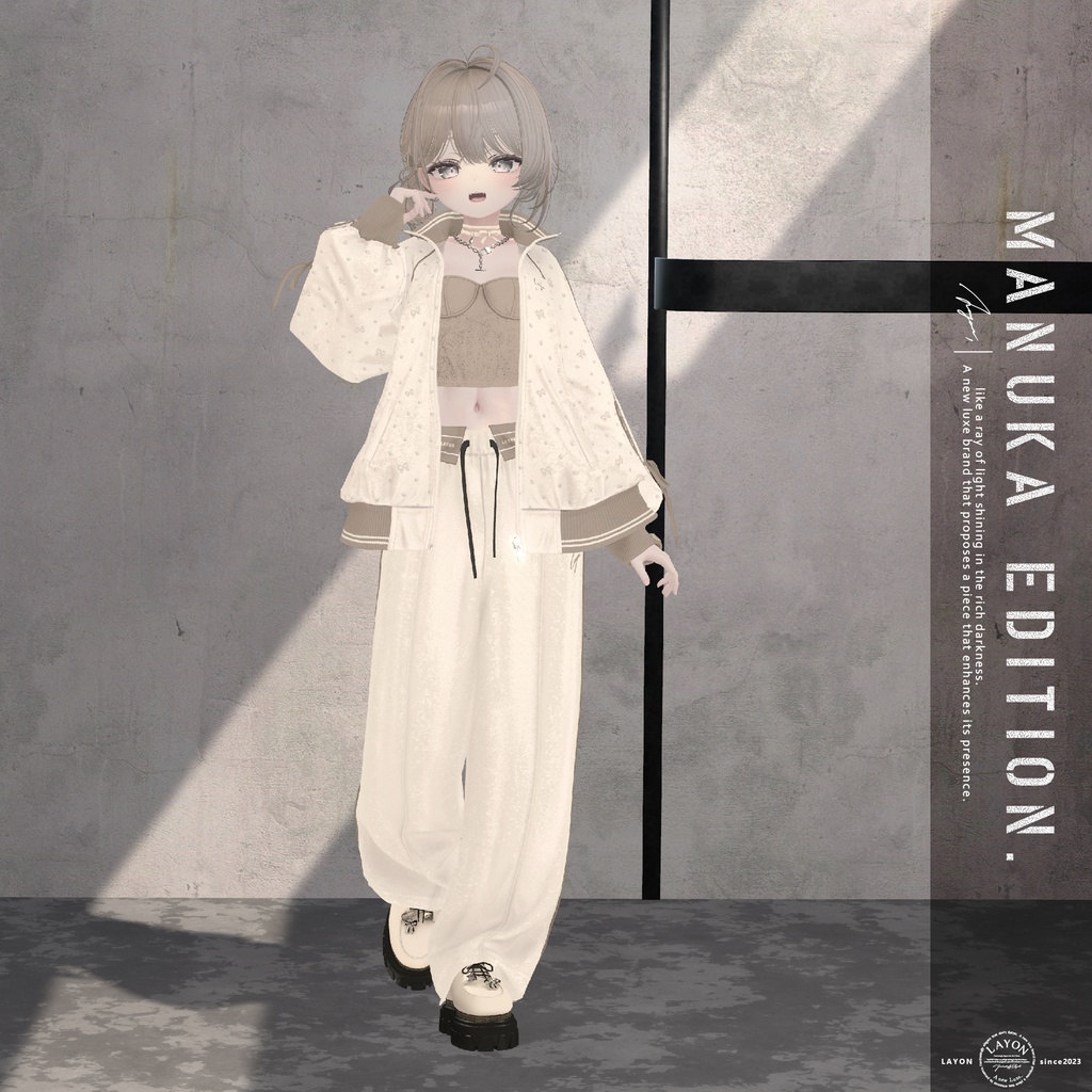 【3D】Enchant Bloke -Pants-(森羅/しなの/愛莉/マヌカ/ラシューシャ/萌/桔梗/Lapwing/セレスティア/Sioセミ対応) #LAYON服 #LAYONコーデ