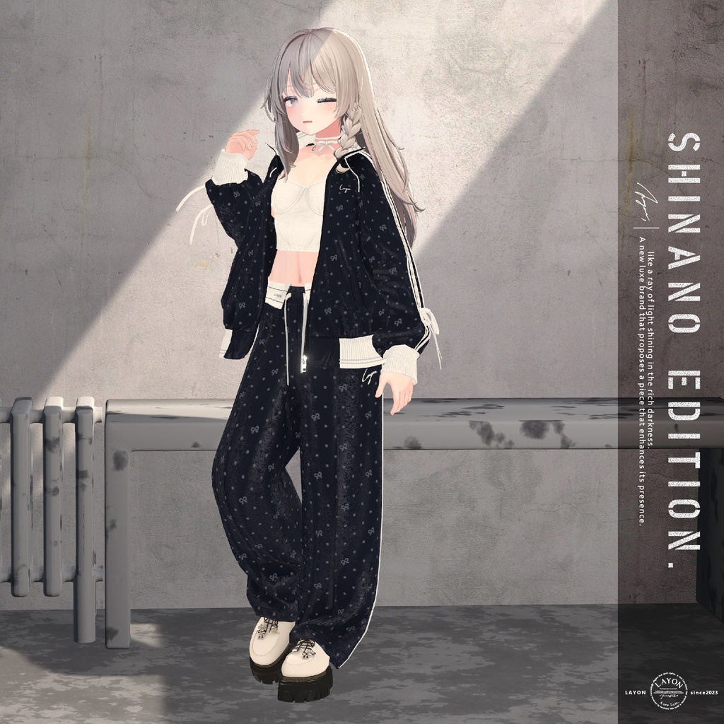 【3D】Enchant Bloke -Pants-(森羅/しなの/愛莉/マヌカ/ラシューシャ/萌/桔梗/Lapwing/セレスティア/Sioセミ対応) #LAYON服 #LAYONコーデ