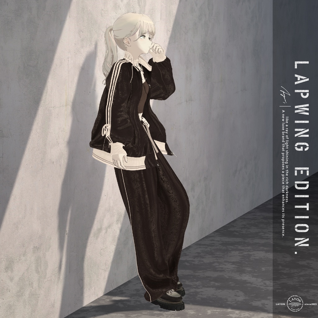 【3D】Enchant Bloke -Pants-(森羅/しなの/愛莉/マヌカ/ラシューシャ/萌/桔梗/Lapwing/セレスティア/Sioセミ対応) #LAYON服 #LAYONコーデ