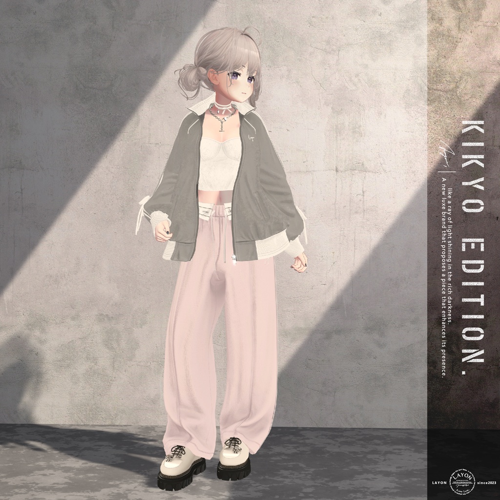 【3D】Enchant Bloke -Pants-(森羅/しなの/愛莉/マヌカ/ラシューシャ/萌/桔梗/Lapwing/セレスティア/Sioセミ対応) #LAYON服 #LAYONコーデ