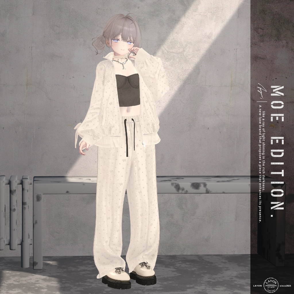 【3D】Enchant Bloke -Pants-(森羅/しなの/愛莉/マヌカ/ラシューシャ/萌/桔梗/Lapwing/セレスティア/Sioセミ対応) #LAYON服 #LAYONコーデ