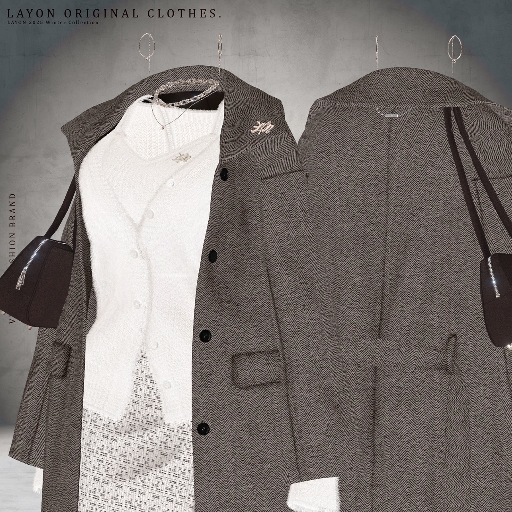 【3D】WHITE DUSK (森羅/しなの/愛莉/マヌカ/桔梗/Lapwing/Sio対応) #LAYON服 #LAYONコーデ