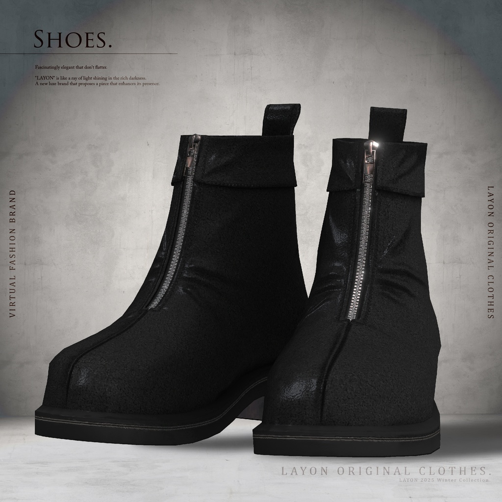 【3D】WHITE DUSK =HOMME= (水瀬/狛乃/ラシューシャ対応) #LAYON服 #LAYONコーデ