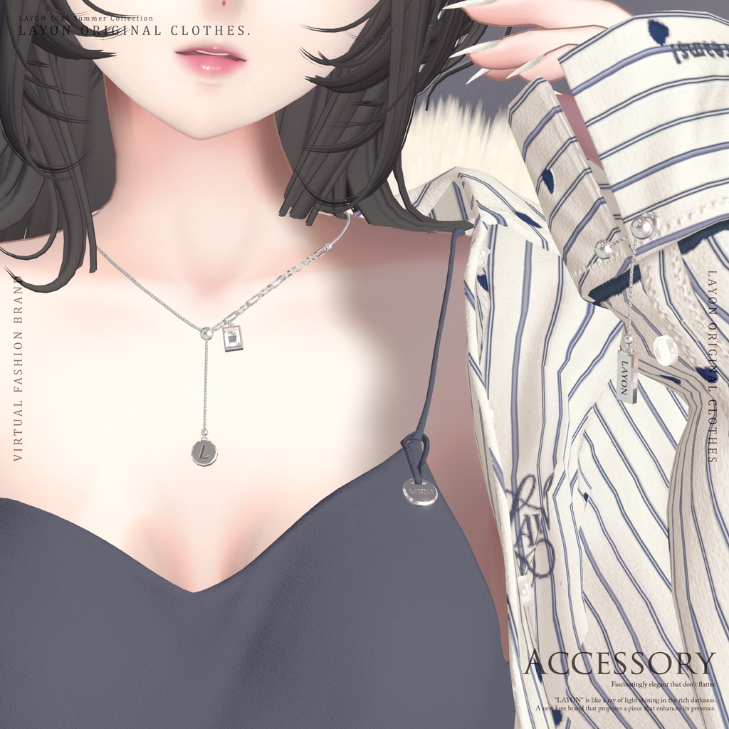 【3D】Chill out wear (森羅/しなの/愛莉/マヌカ/ラシューシャ/Lapwing/Sio/水瀬/狛乃/斑霞/ミルティナ/ルルネ/Alué対応) #LAYON服 #LAYONコーデ