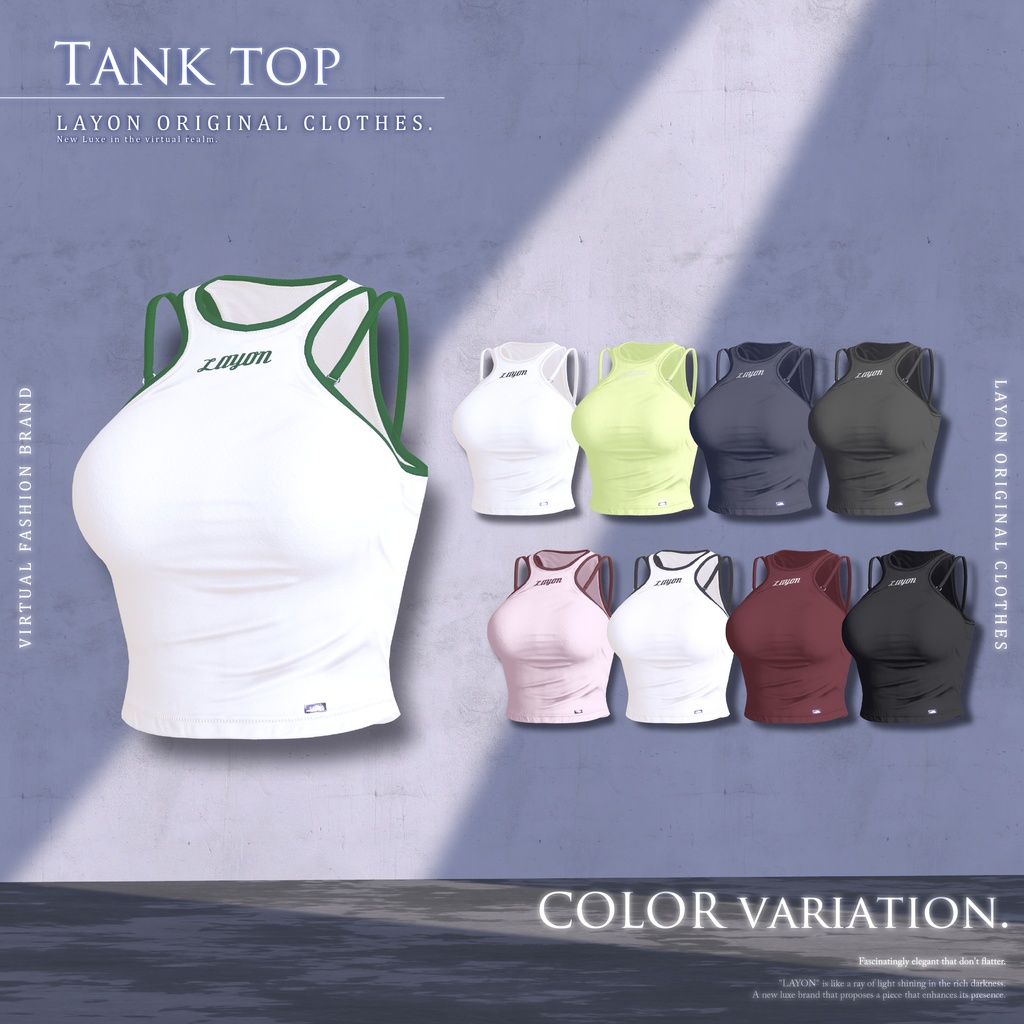 【3D】Dimensional Sheen (森羅/しなの/ミルティナ/愛莉/マヌカ/ラシューシャ/Lapwing/Sio対応) #LAYON服 #LAYONコーデ