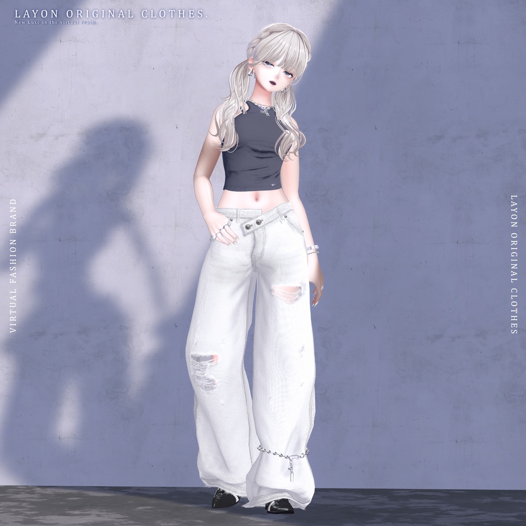 【3D】Dimensional Sheen (森羅/しなの/ミルティナ/愛莉/マヌカ/ラシューシャ/Lapwing/Sio対応) #LAYON服 #LAYONコーデ