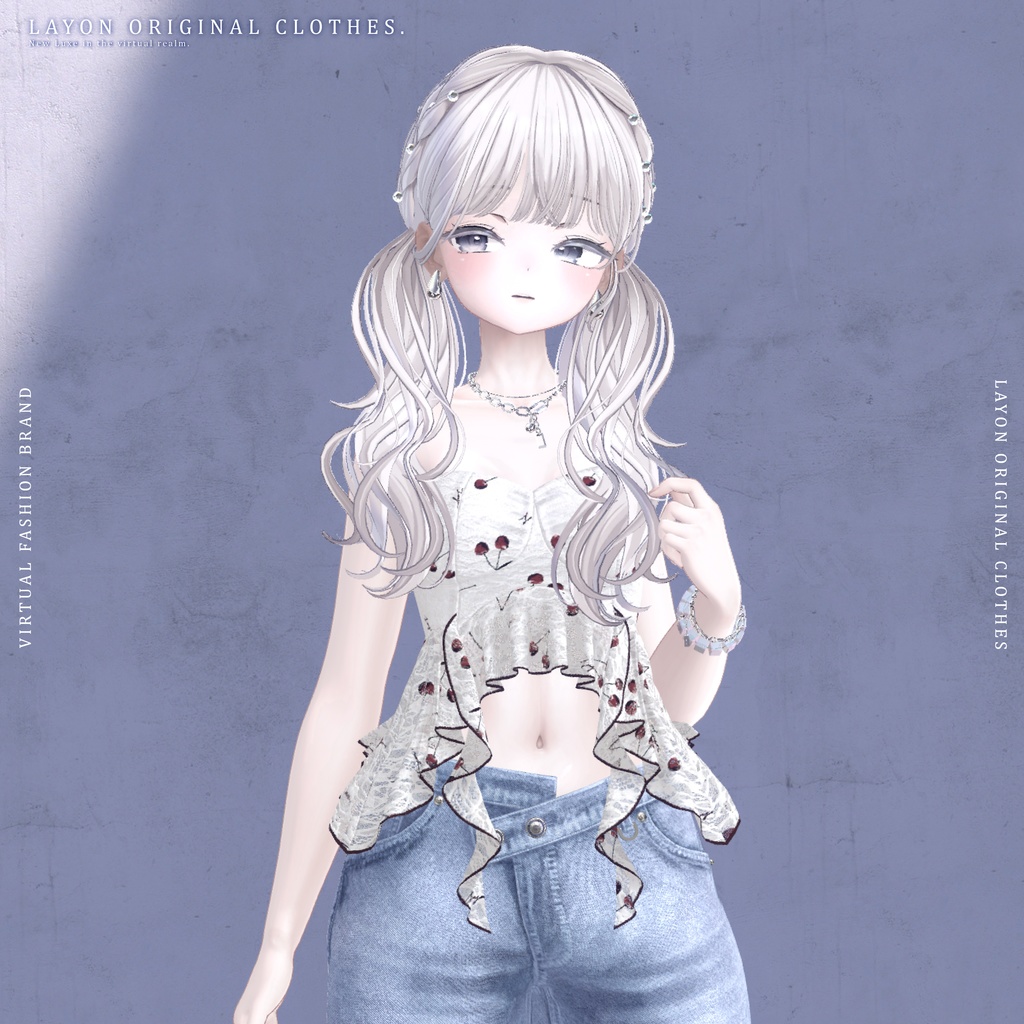 【3D】Dimensional Sheen (森羅/しなの/ミルティナ/愛莉/マヌカ/ラシューシャ/Lapwing/Sio対応) #LAYON服 #LAYONコーデ