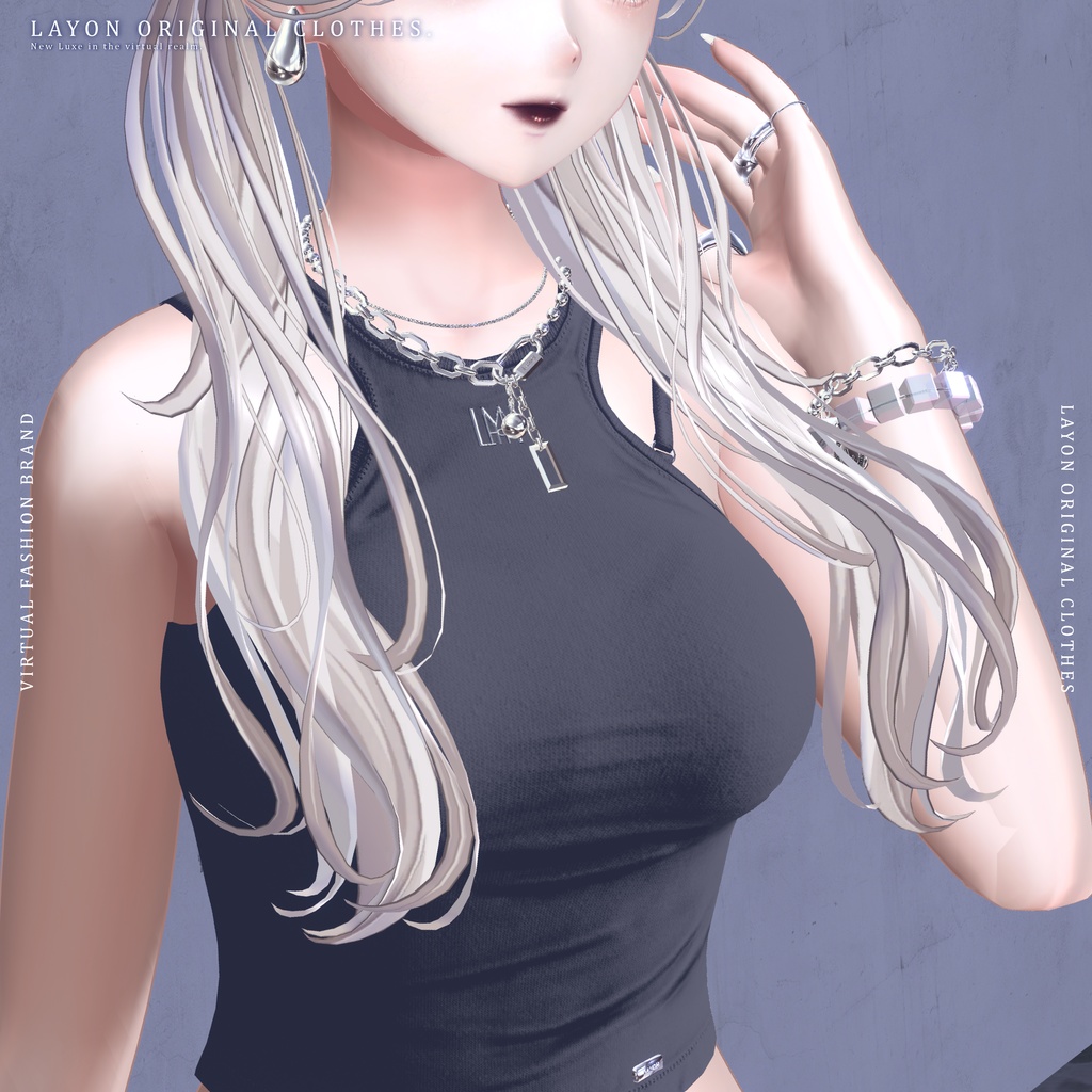 【3D】Dimensional Sheen (森羅/しなの/ミルティナ/愛莉/マヌカ/ラシューシャ/Lapwing/Sio対応) #LAYON服 #LAYONコーデ