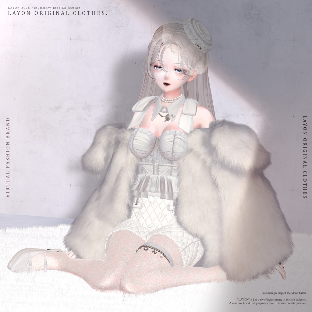 【3D】Sillage de Nuit (森羅/しなの/LUMINA/マヌカ/ラシューシャ/Lapwing/Sio/マリシア/ミルティナ/ルルネ/対応) #LAYON服 #LAYONコーデ
