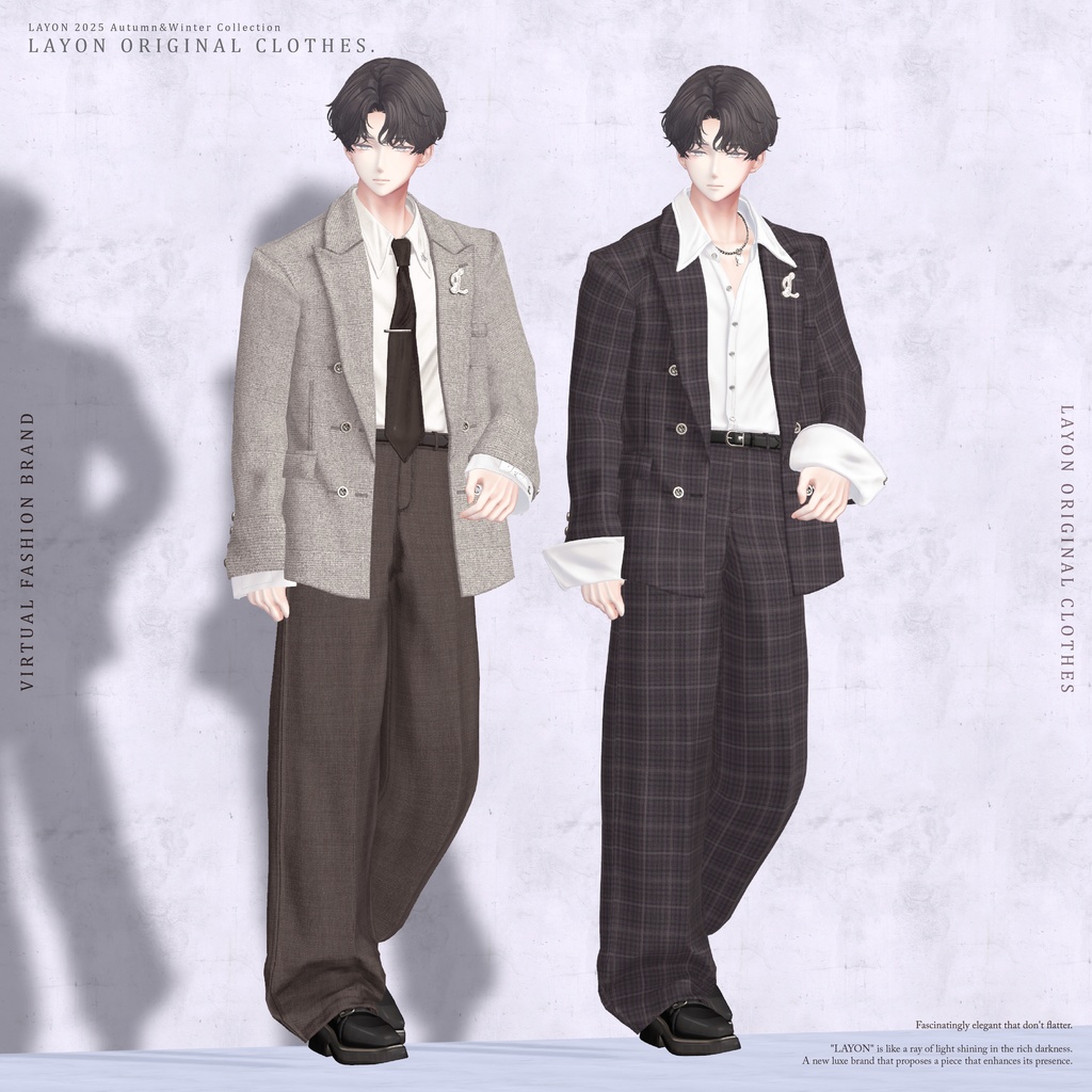 【3D】Sillage de Nuit (水瀬/狛乃/斑霞/Alué対応) #LAYON服 #LAYONコーデ