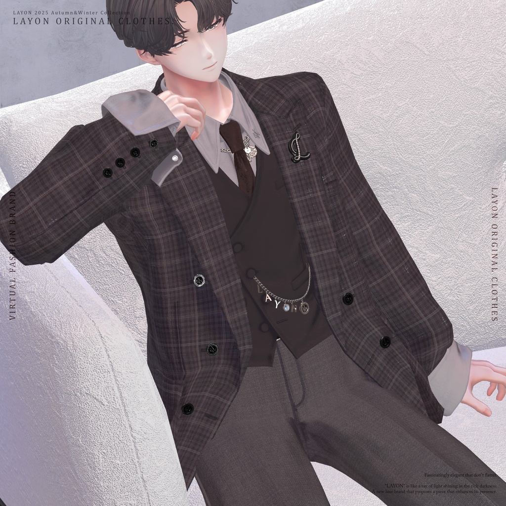 【3D】Sillage de Nuit (水瀬/狛乃/斑霞/Alué対応) #LAYON服 #LAYONコーデ