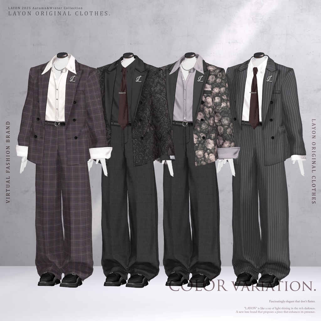 【3D】Sillage de Nuit (水瀬/狛乃/斑霞/Alué対応) #LAYON服 #LAYONコーデ