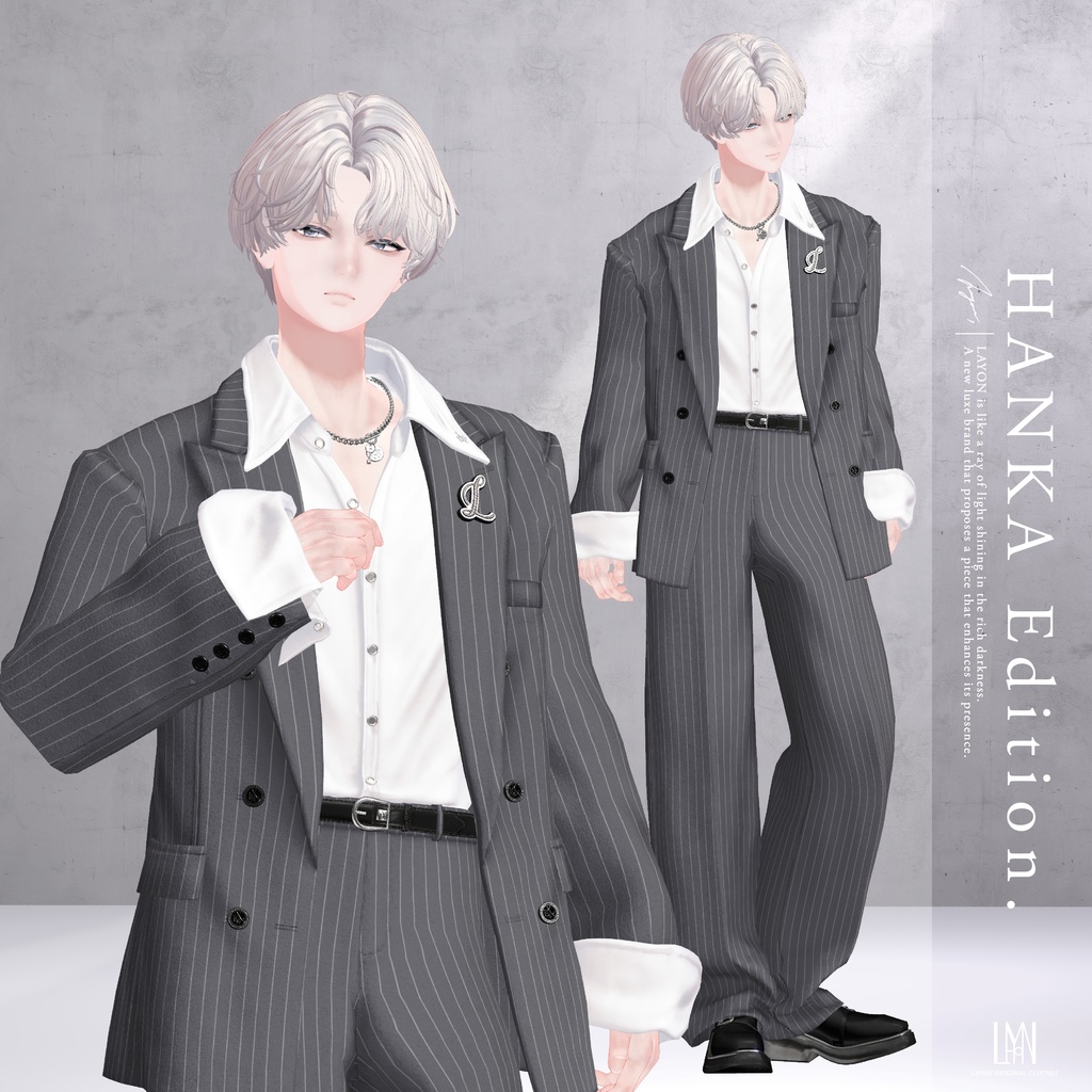 【3D】Sillage de Nuit (水瀬/狛乃/斑霞/Alué対応) #LAYON服 #LAYONコーデ