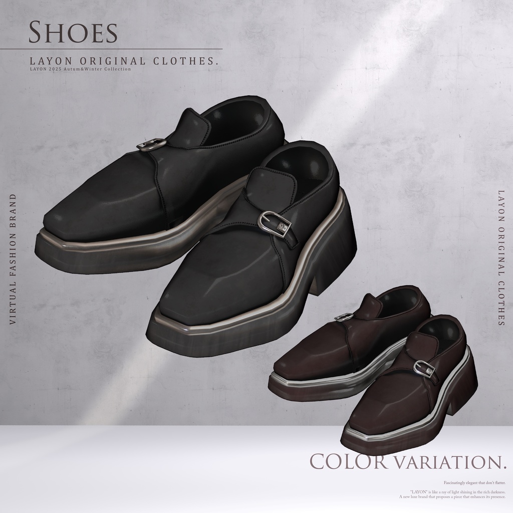 【3D】Sillage de Nuit (水瀬/狛乃/斑霞/Alué対応) #LAYON服 #LAYONコーデ