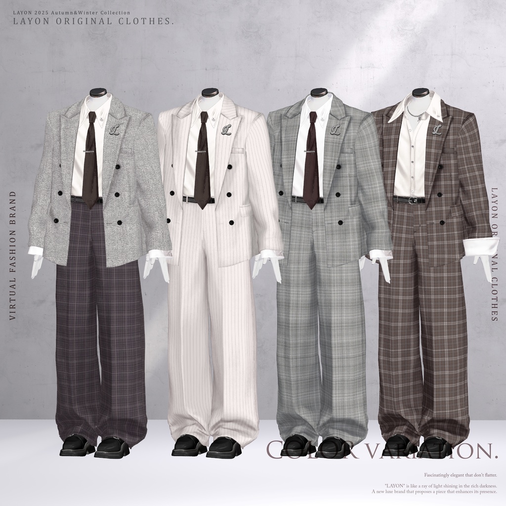 【3D】Sillage de Nuit (水瀬/狛乃/斑霞/Alué対応) #LAYON服 #LAYONコーデ