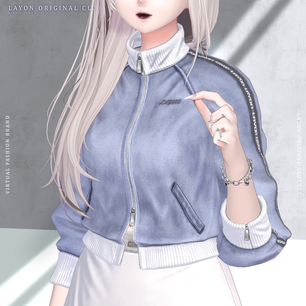 【3D】Urban Veil Track (森羅/しなの/LUMINA/マヌカ/Sio/ミルティナ/Mayo対応) #LAYON服 #LAYONコーデ