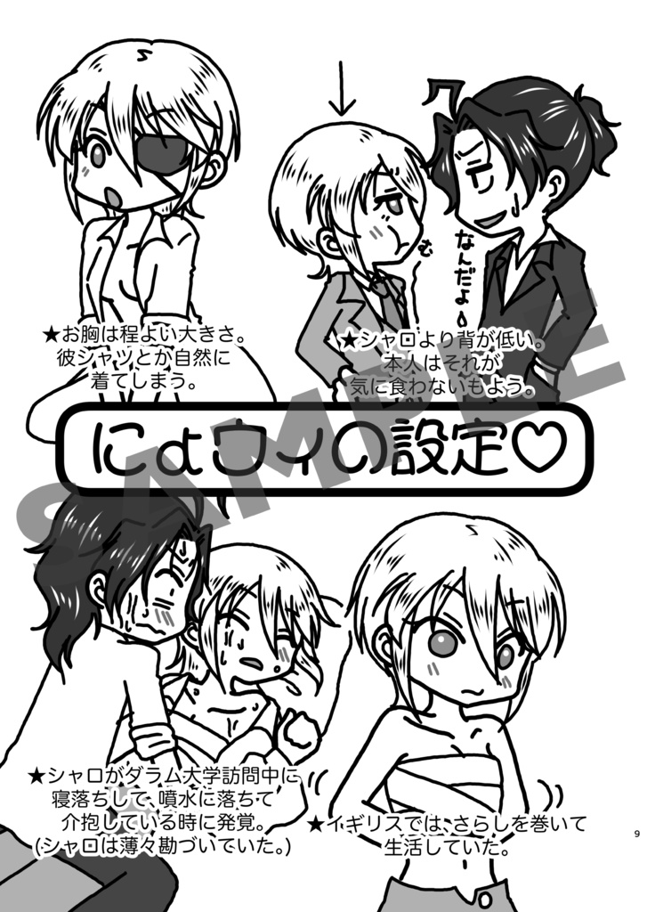 はぴらきSW♀inNY(ウィリアム女体化)