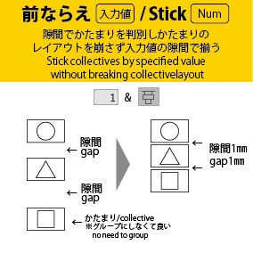 整列シリーズ「列整列」「枠整列」(Alignment Series)