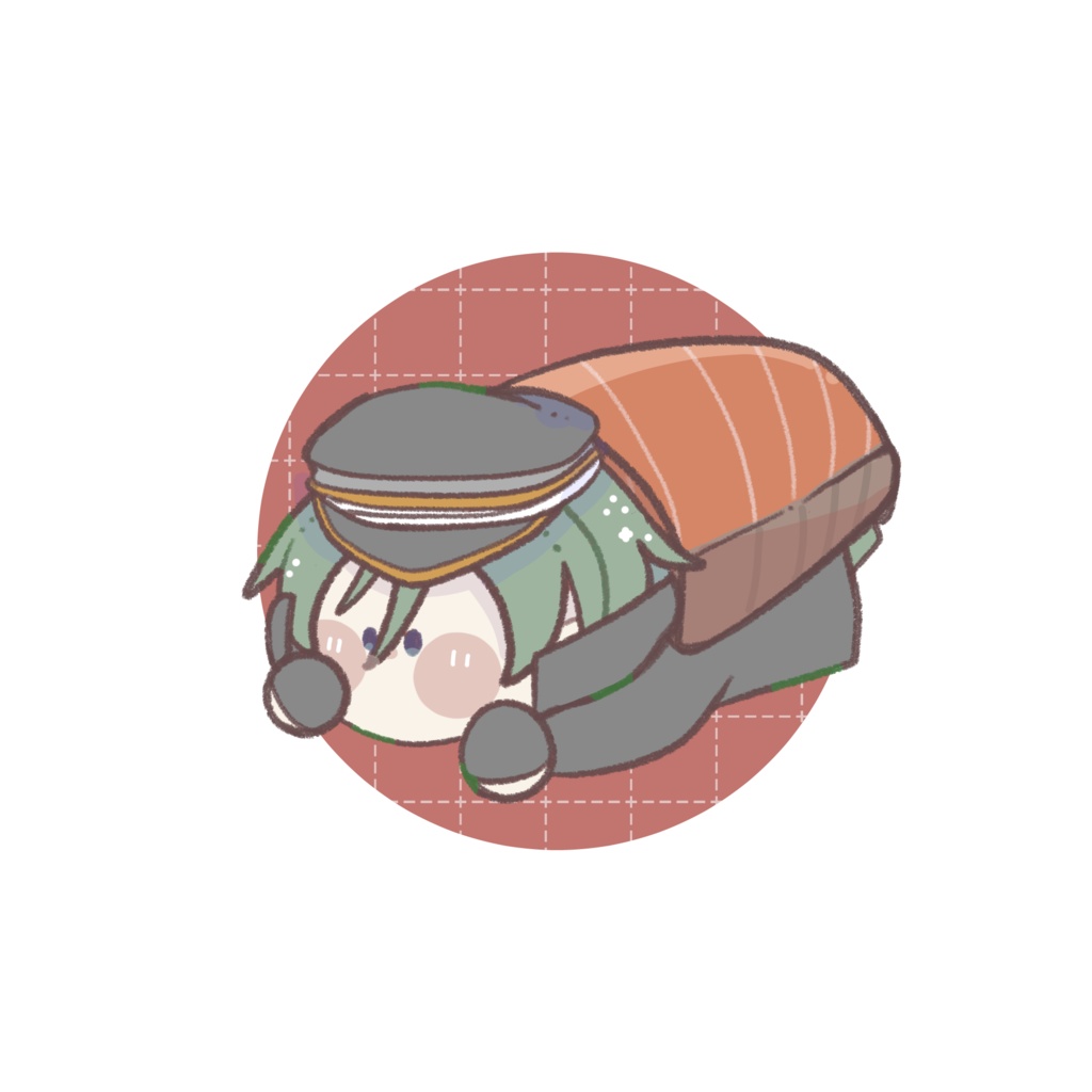 SUSHIへらちゃんアクキー