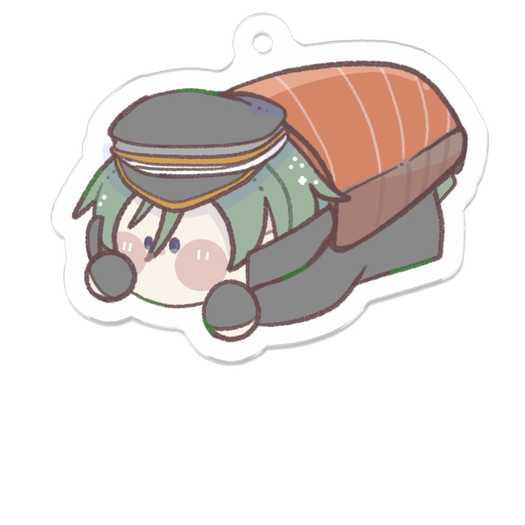 SUSHIへらちゃんアクキー