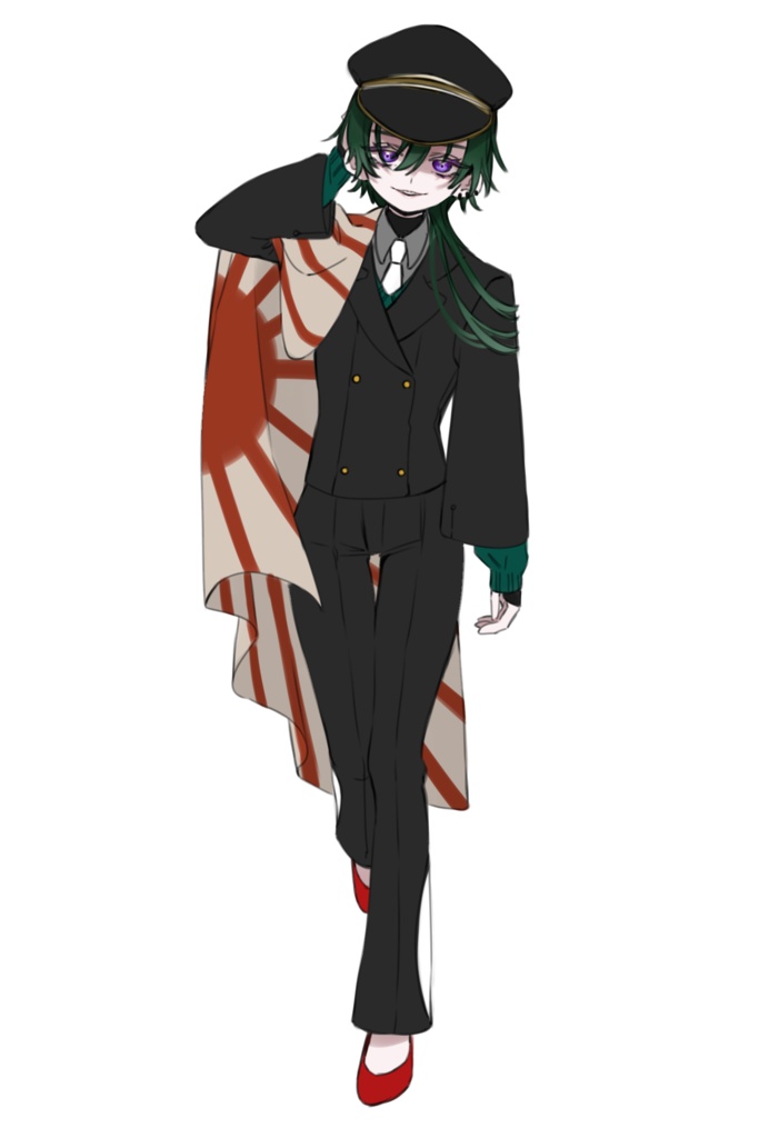 スーツへらちゃんアクスタ