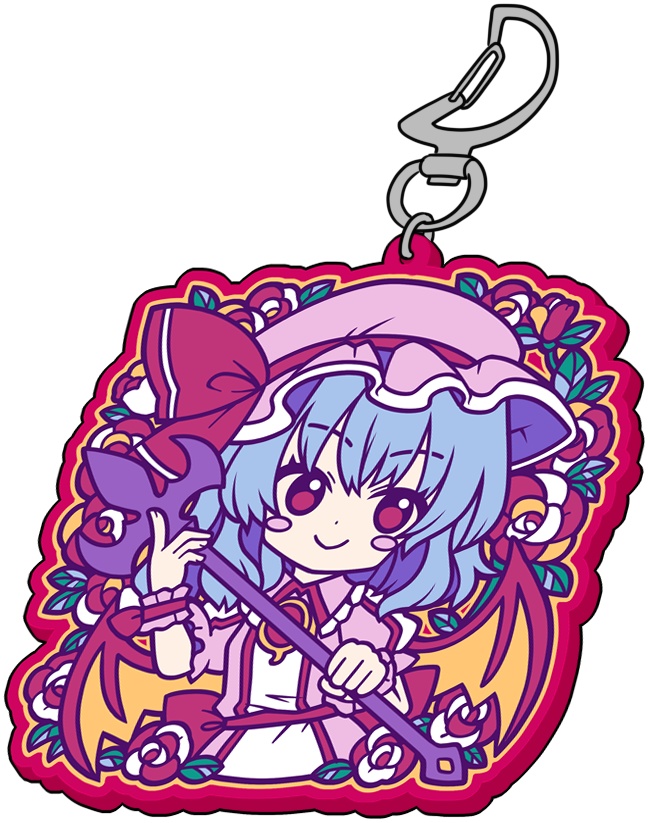 【例大祭23】ラバーキーホルダー(全2種)