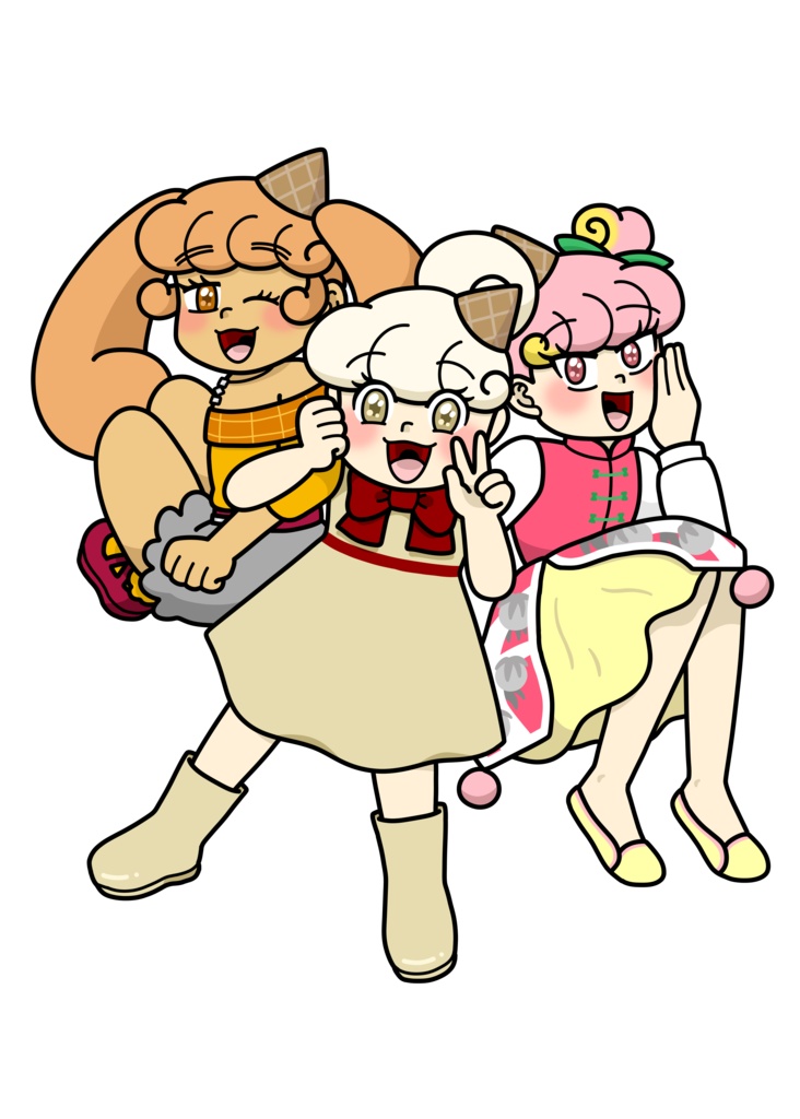 アイスんちゅポストカード バータオカル