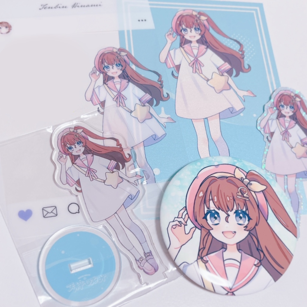 天秤ひなみと夏をお楽しみグッズ