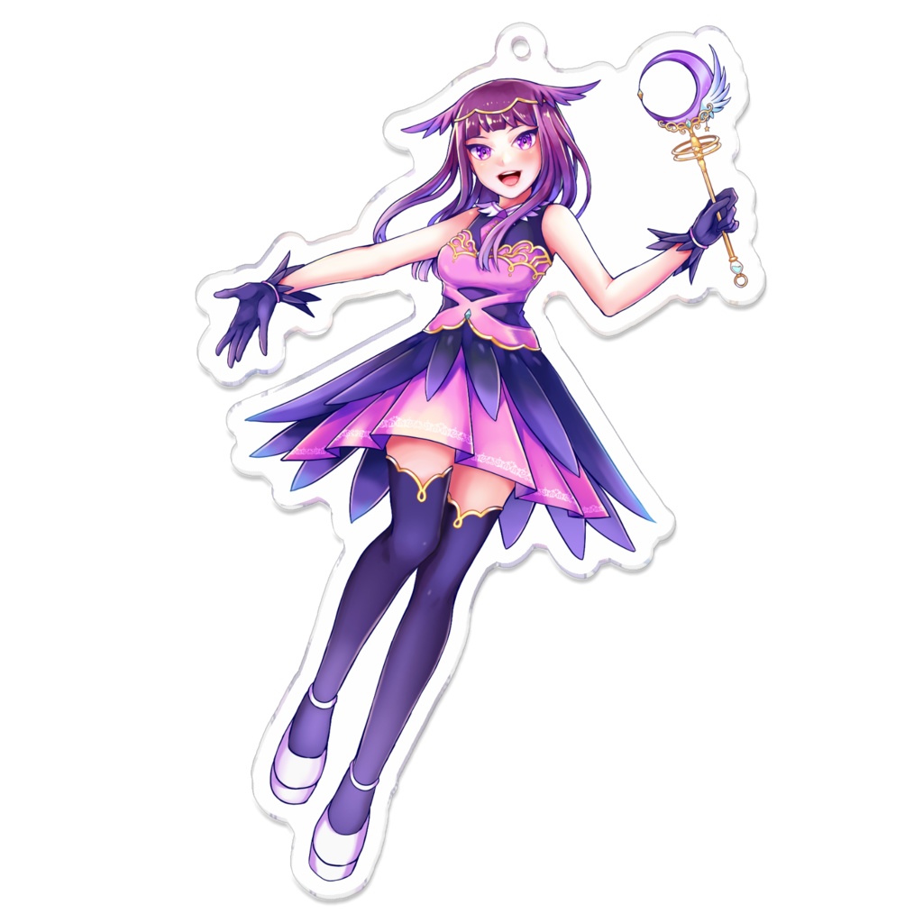 煌木紫音 活動一周年記念グッズ アクリルキーホルダー