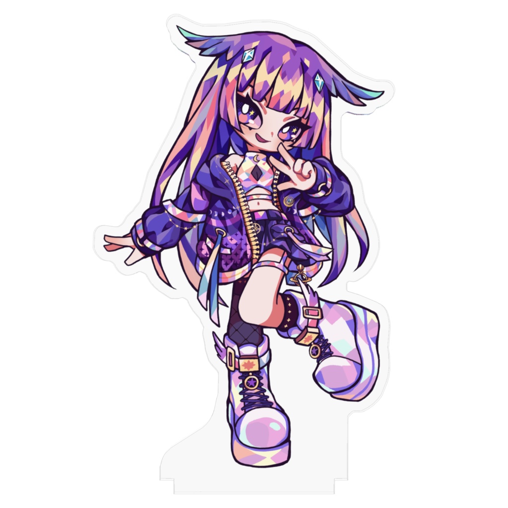 煌木紫音 活動5周年記念グッズ アクリルスタンド