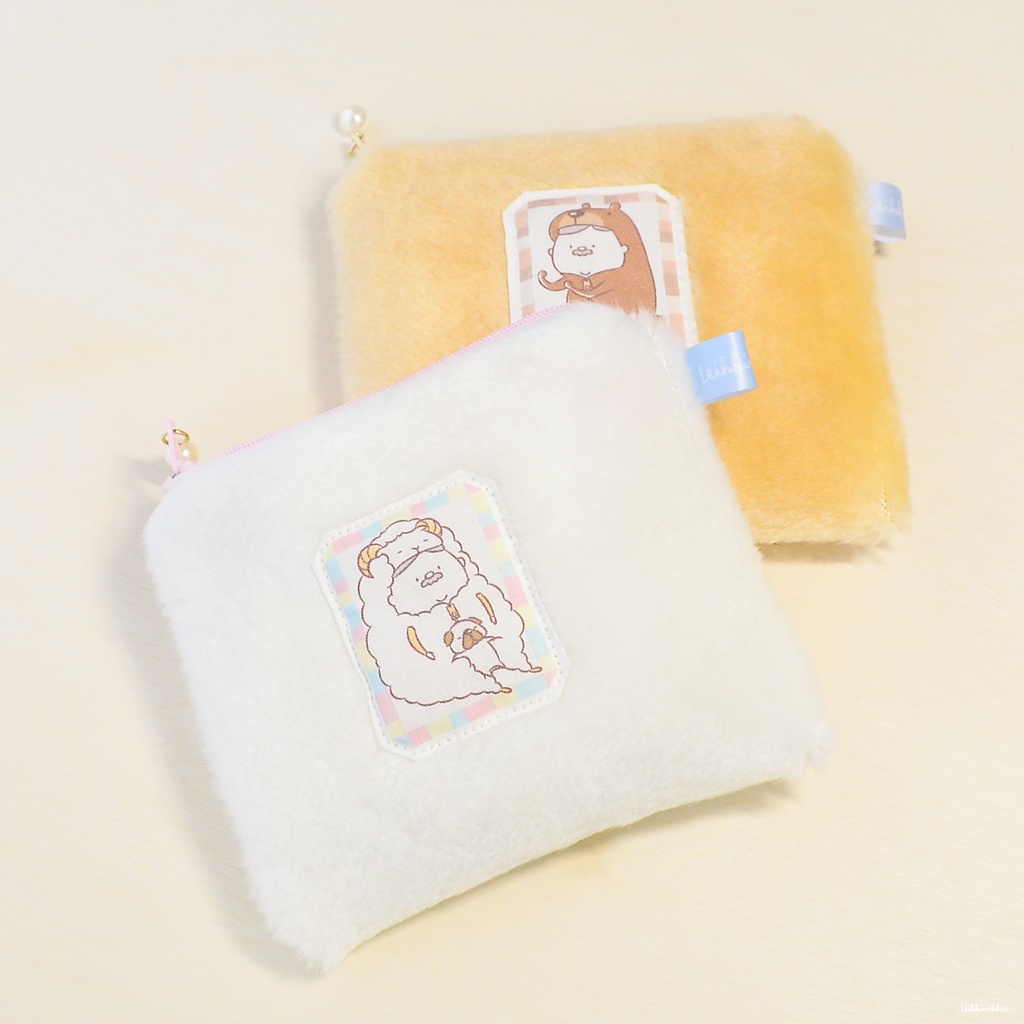 ふわふわおじさんポーチ