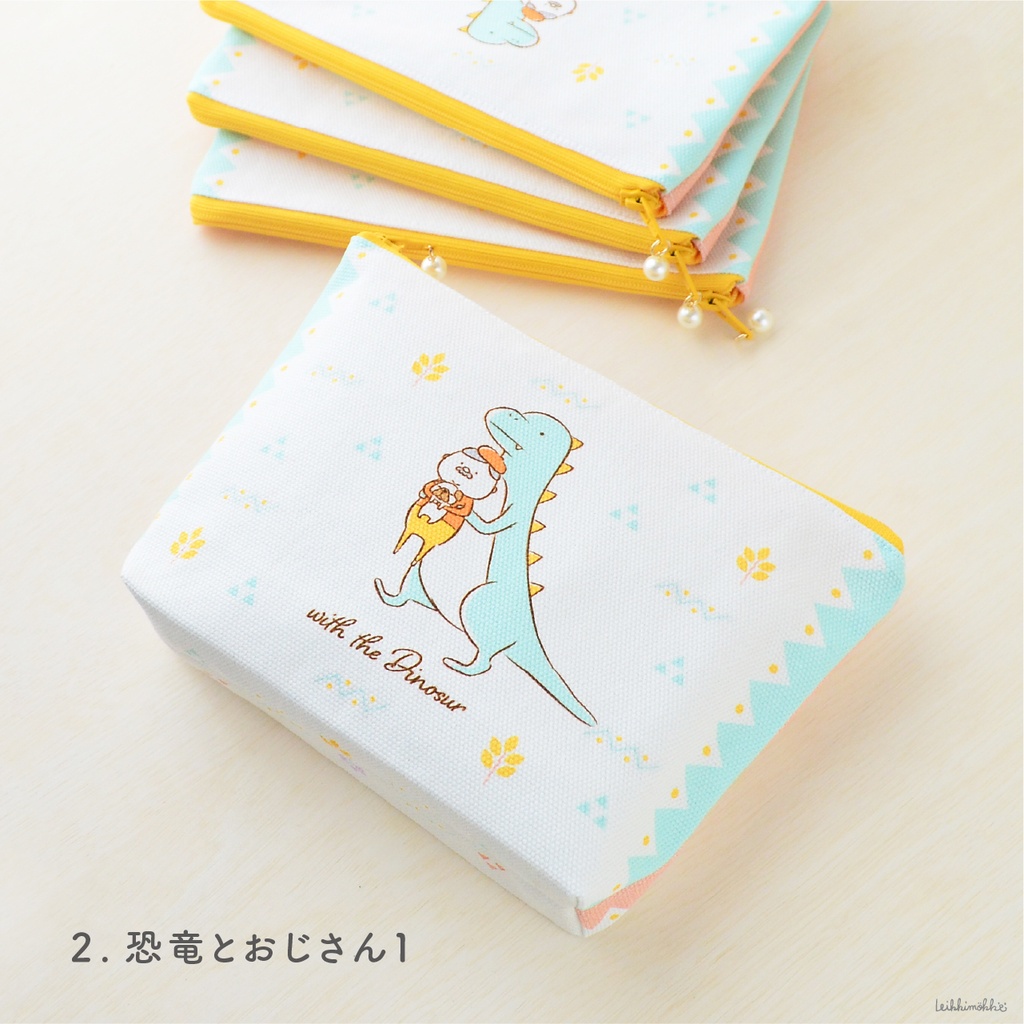マチ付きポーチ