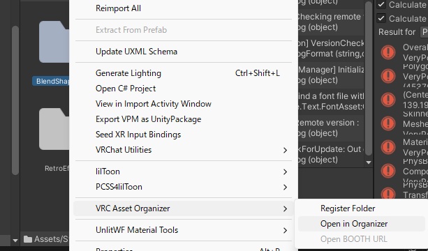 【VRChatter向け】フォルダタグマーカー(UnityEditor拡張のMaiShop式)